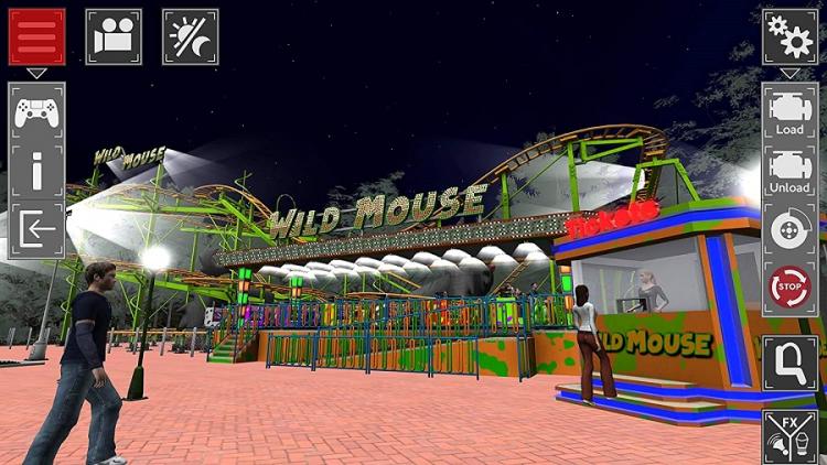 Theme Park Simulator PS4 Videospiel Freizeitpark-Simulator Playstation 4 Neu