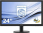 Philips Monitor 24" LED Full HD 1ms Multimedia VGA DVI HDMI 243V5Lhab Gaming