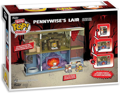 Funko Bitty Pop! Bitty Box - Pennywise's Lair - Es der Clown Figurenszene