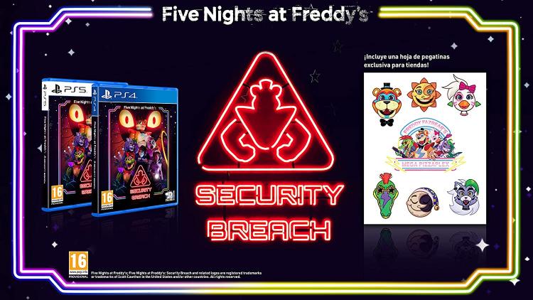 Five Nights At Freddy'S Security Breach PS4 Spiel Deutsch Playstation 4 FNaF