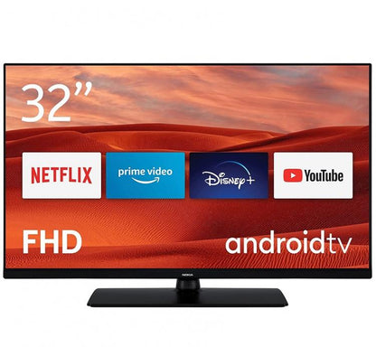 Nokia Smart TV 32'' Full HD DVB-T2/C/S2 Full HD HDR USB Netflix Dazn Disney+ App