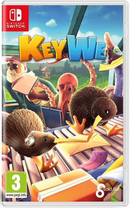 Keywe Switch Nintendo Switch Videospiel Neues italienisches Spiel Versiegelt
