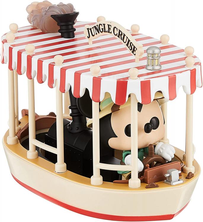 Funko Pop! Rides Skipper Mickey Mouse Jungle Cruise mit Boot (103) Vinylfigur