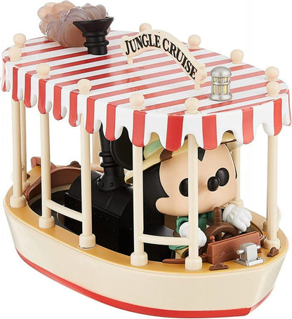 Funko Pop! Rides Skipper Mickey Mouse Jungle Cruise mit Boot (103) Vinylfigur