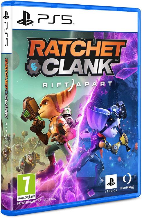 Ratchet & Clank Rift Apart PS5 Spiel Playstation 5 Videospiel Europa-Cover