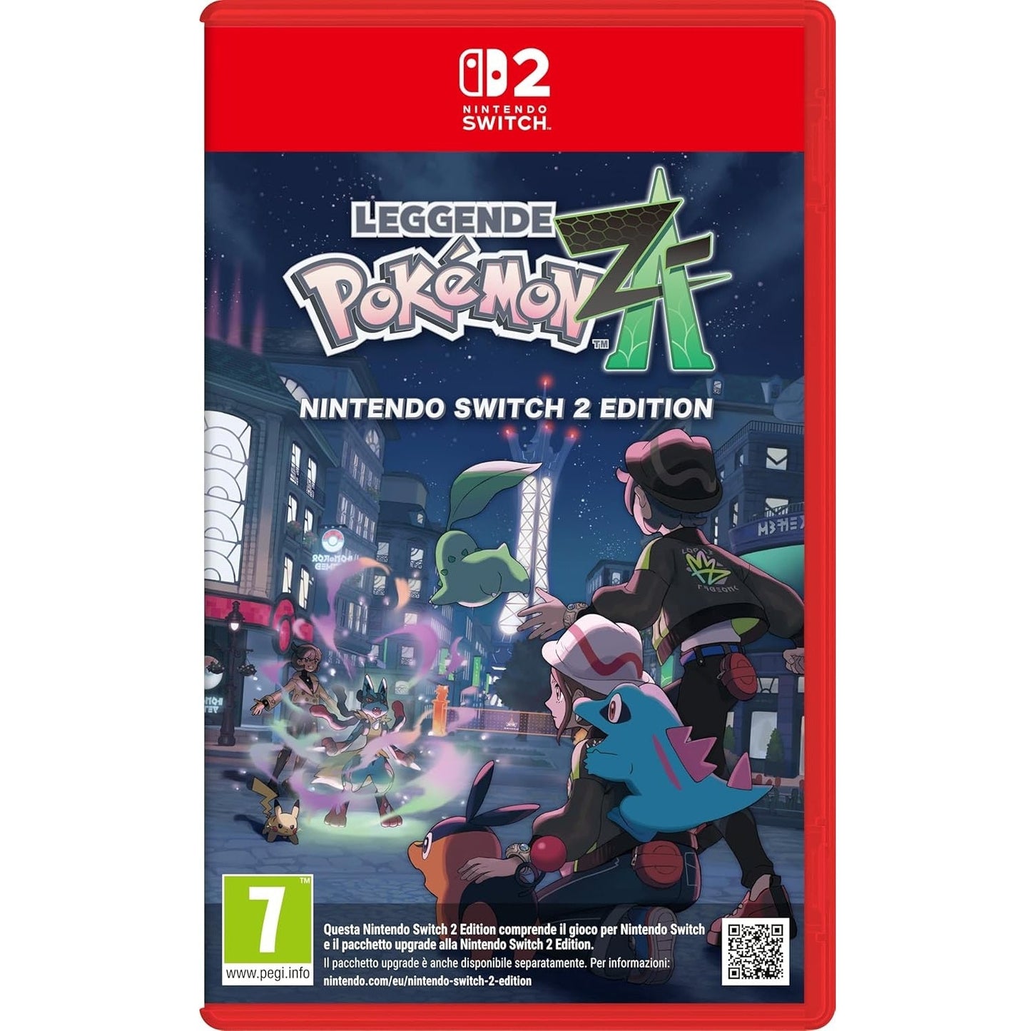 Pokémon Legenden Z-A Nintendo Switch 2 Italienisches Videospiel Neu DE