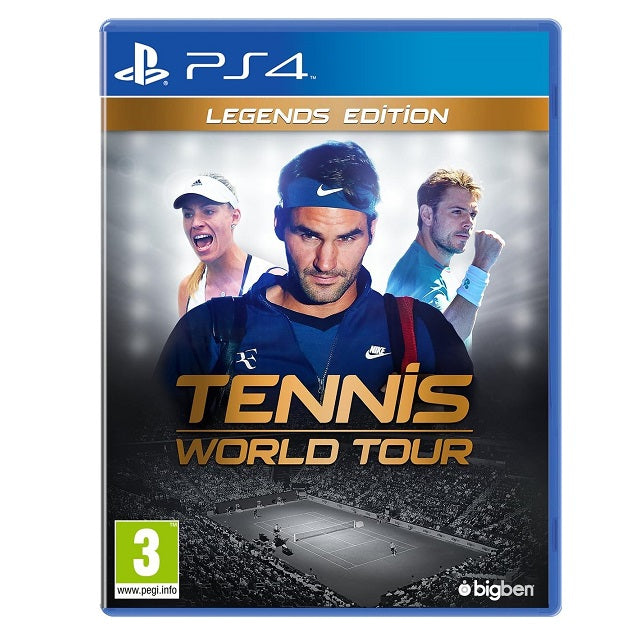 Tennis World Tour - Legends Edition PS4 Videospiel Spiel Playstation 4 ITA