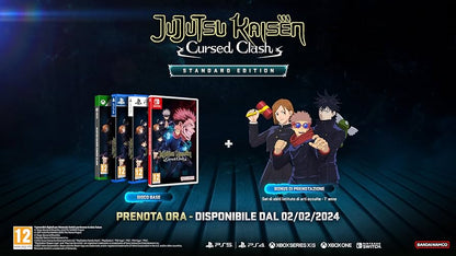 Jujutsu Kaisen Cursed Clash Nintendo Switch Videospiel EU ITA Neu Versiegelt