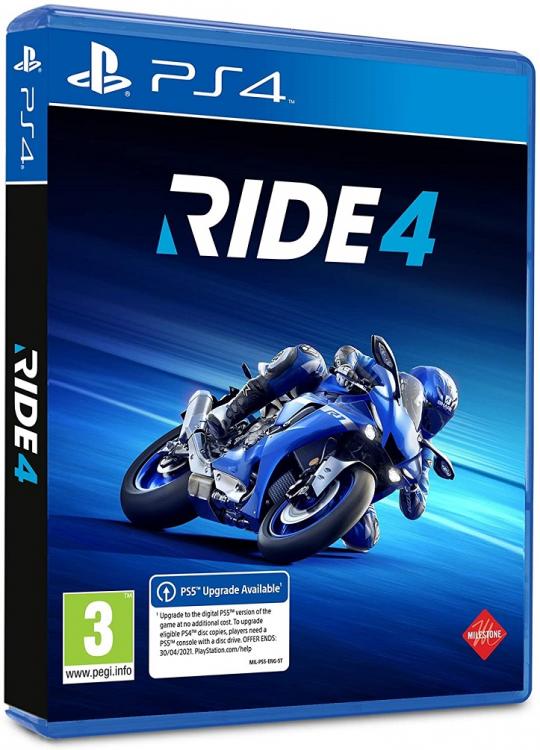 Ride 4 Ps4 Videospiel Offizielles Straßenmotorrad Eu Italienisch Motogp Naked Ps5 Upgr