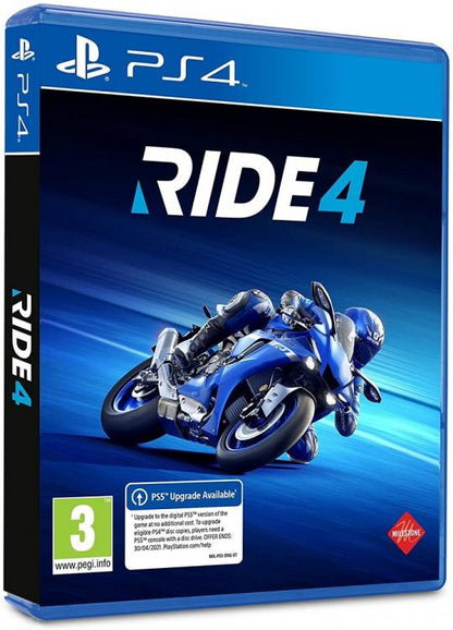 Ride 4 Ps4 Videospiel Offizielles Straßenmotorrad Eu Italienisch Motogp Naked Ps5 Upgr