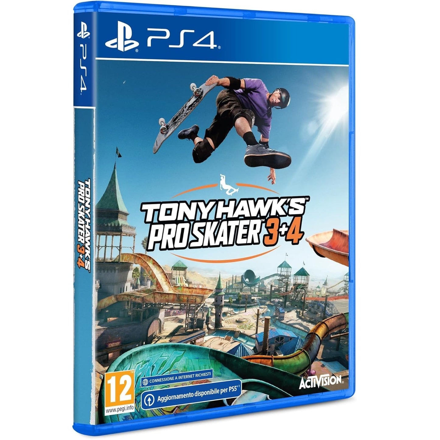 Tony Hawk S Pro Skater 3+4 PS4 PlayStation 4 Spiel EU ITA Neu Versiegelt
