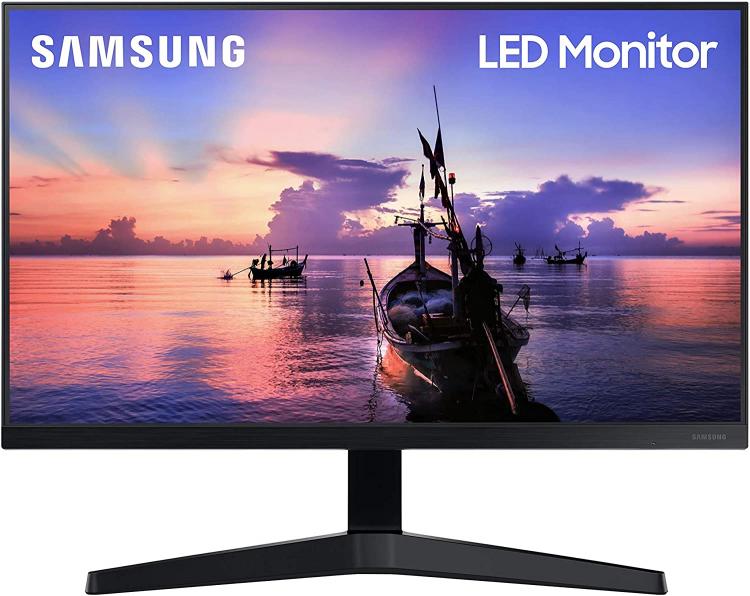 Samsung Monitor IPS 24" Full HD LF24T350FHU 75Hz LED VGA HDMI USB Desktop-PC PS4