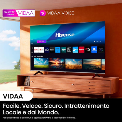 Hisense Smart TV 55" UHD 4K Ultra HD 55A6N LED Android Wi-Fi HDMI HDR