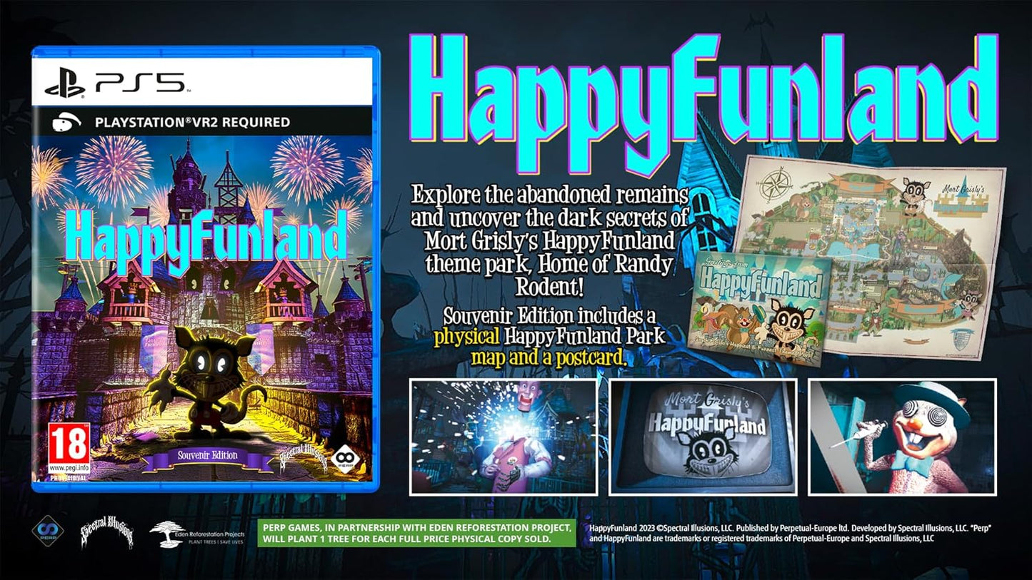 HappyFunland VR PS5 Spiel EU Italienisch Videospiel PlayStation 5 Neu Versiegelt