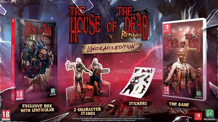 House Of The Dead 1 Remake Limidead Edition Nintendo Switch Italienisches Spiel Neu