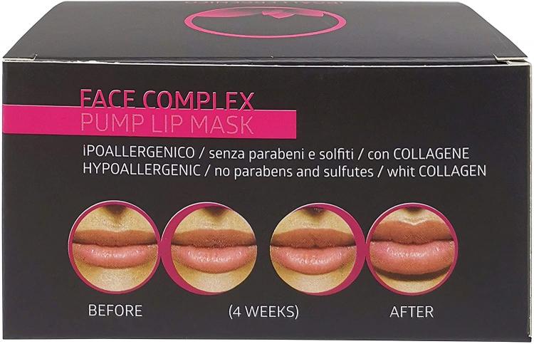 Volumisierende Lippenmaske-Pump Lip Mask Face Complex Hyaluron + Kollagen