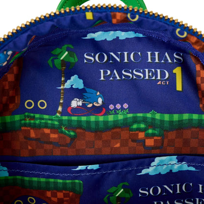 Funko Loungefly - Sonic The Hedgehog - Sonic Mini-Rucksack