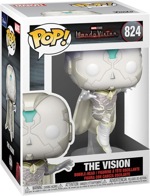 Funko Pop! Marvel Wanda Vision (824) The Vision Vinyl Figur 9cm Statuette