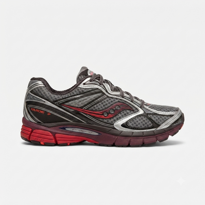 Saucony scarpa sneakers uomo ProGrid Guide 7 S101493-1013 argento