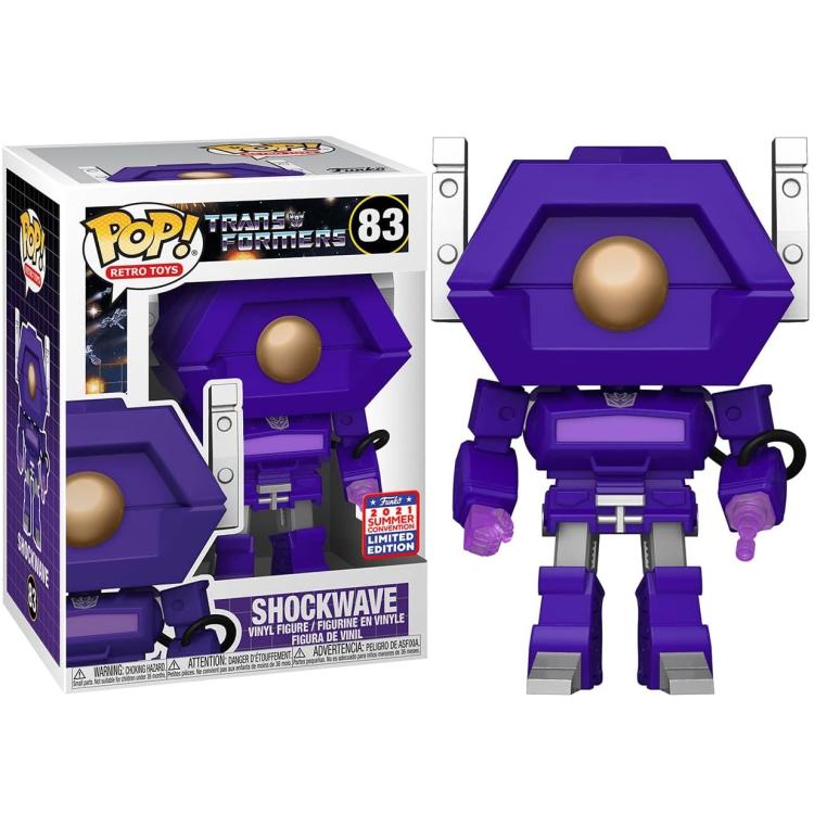 Funko Pop! Retro Toys: Transformers (83) Shockwave |Limited Edition| 2021 Figur