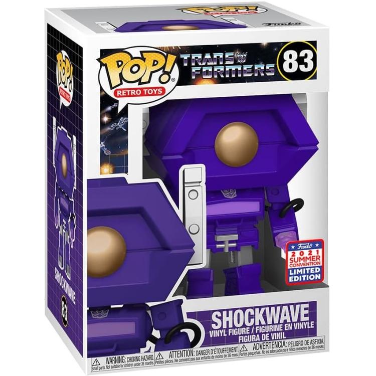 Funko Pop! Retro Toys: Transformers (83) Shockwave |Limited Edition| 2021 Figur