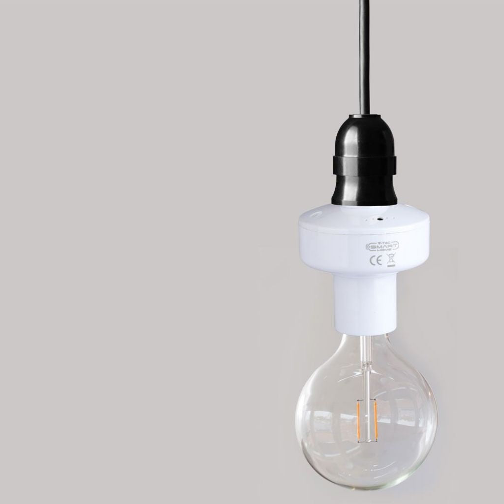 Smarte E27 Wi-Fi Lampenfassung 20W Kompatibel mit Google Home und Alexa