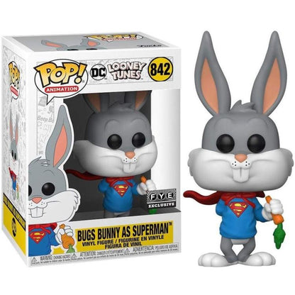 Funko Pop! Animation DC Looney Tunes (842) Bugs Bunny als Superman Vinylfigur
