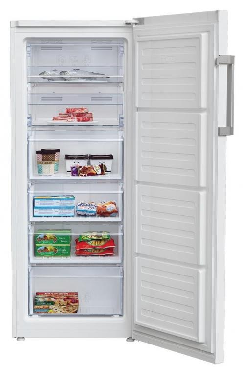 BEKO VERTIKAL-GEFRIERSCHRANK 270L A+ NO FROST FREEZER WEISS RFNE270E33WN