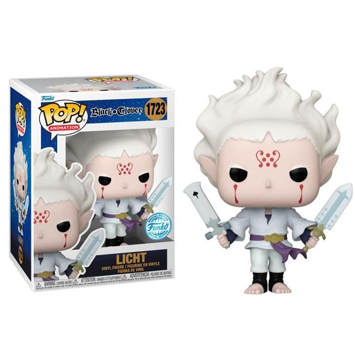 Funko Pop! Animation Black Clover - (1723) Licht mit Schwertern (Exclusive) 9 cm
