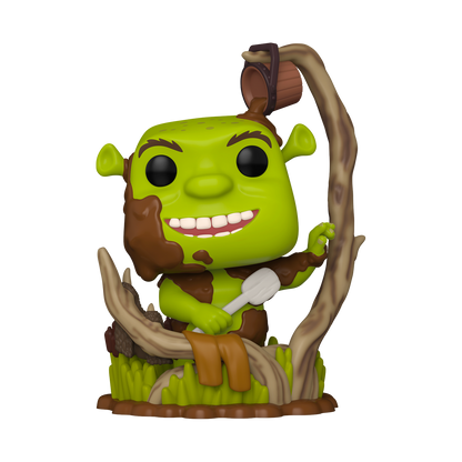 Funko Pop! Movies – Shrek (1784) Shrek badend Vinylfigur 10 cm