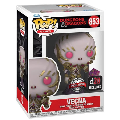 Funko Pop! Games Dungeons & Dragons – (853) Vecna W/ D20 Figur Special 9cm