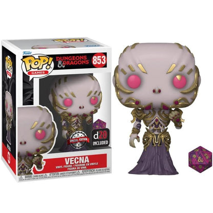 Funko Pop! Games Dungeons & Dragons – (853) Vecna W/ D20 Figur Special 9cm