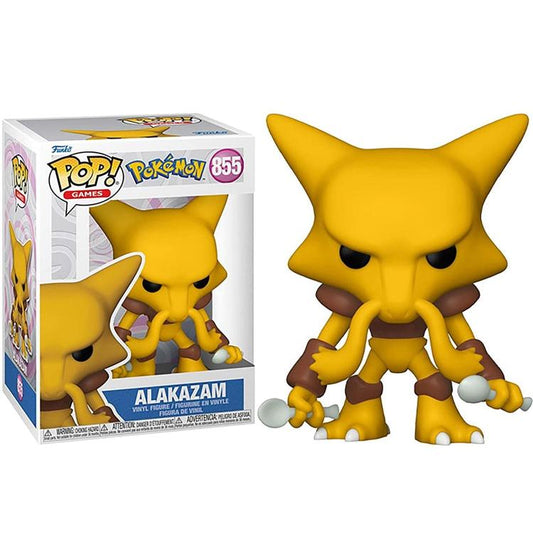Funko Pop! Games Pokémon (855) Alakazam - Abra Vinyl-Actionfigur