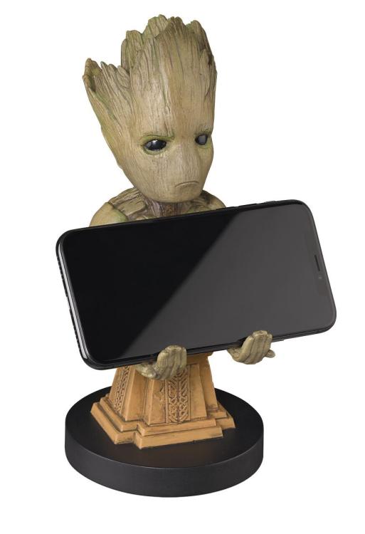 Cable Guys - Marvel Avengers (Groot) Ladestation für Smartphone und Controller