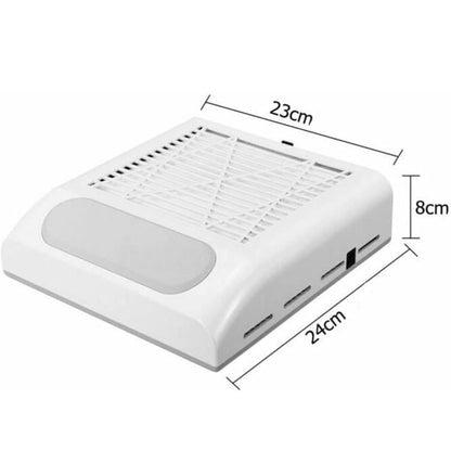 STAUBABSAUGUNG FÜR NÄGEL NAGELDESIGN MANIKÜRE PROFESSIONELL 80W BQ-858-8