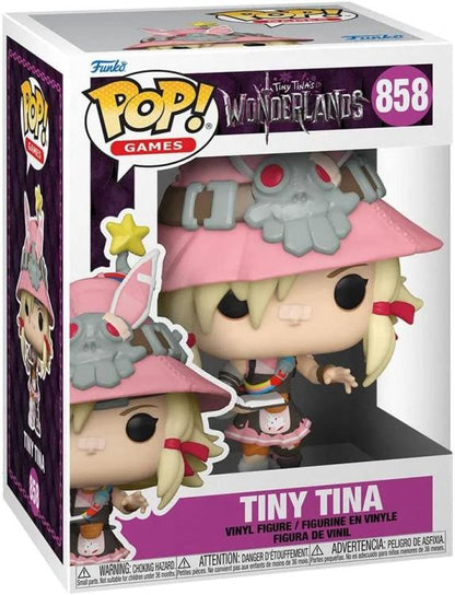 Funko Pop ! Games Tiny Tina'S Worderlands (858) Tiny Tina Vinyl Figure 9Cm