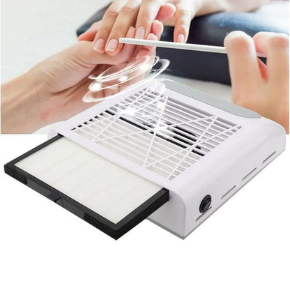 STAUBABSAUGUNG FÜR NÄGEL NAGELDESIGN MANIKÜRE PROFESSIONELL 80W BQ-858-8