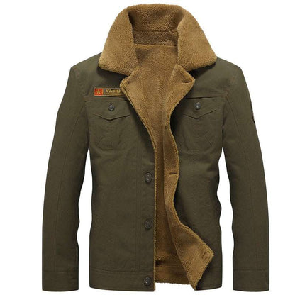Giacca invernale uomo army military