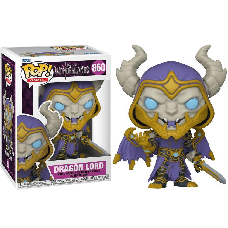Funko Pop ! Games Tiny Tina'S Worderlands (860) Dragon Lord Vinyl Figure 9Cm
