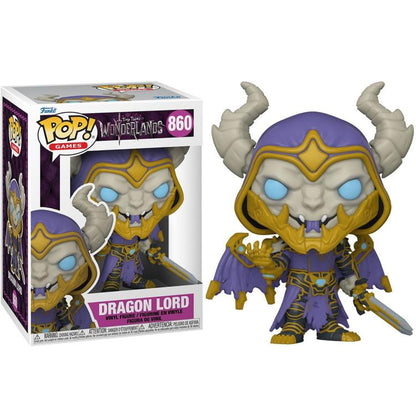 Funko Pop ! Games Tiny Tina'S Worderlands (860) Dragon Lord Vinyl Figure 9Cm