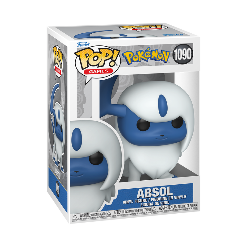 Funko Pop ! Games Pokémon - (1090) Absol Vinyl Figure 9cm Statuetta