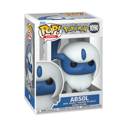 Funko Pop ! Games Pokémon - (1090) Absol Vinyl Figure 9cm Statuetta