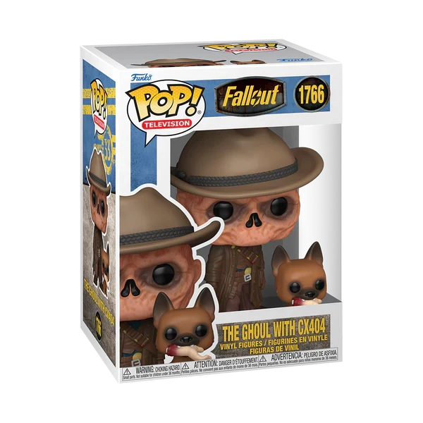 Funko Pop ! TV Fallout - (1766) The Ghoul w/CX404 Vinyl Figure 9cm