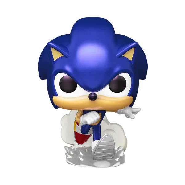 Funko Pop! Plus – Sonic (1114) Sonic (Pearlescent) Vinyl-Sammelfigur 9cm
