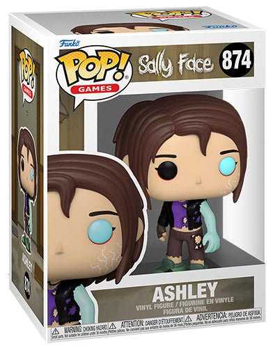 Funko Pop ! Games Sally Face - (874) Ashley Vinyl Figure 9Cm Videogames In Stock