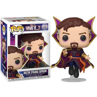 Funko Pop! Marvel What If...? - (874) Doctor Strange Supreme Vinyl Figur 9cm