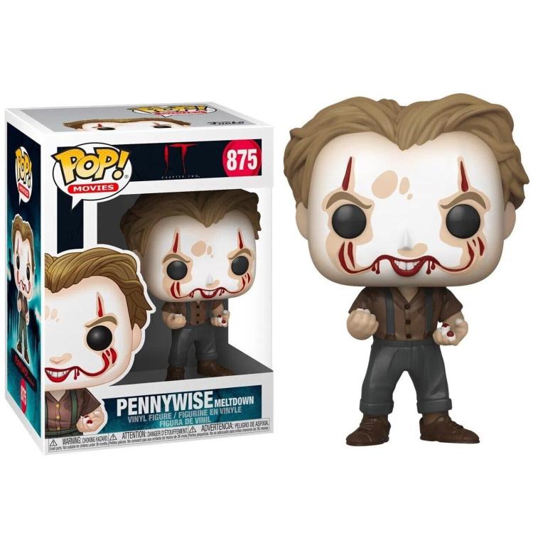 Funko Pop ! Movies It (875) Pennywise Meltdown Vinyl Figure 9Cm Film Horror