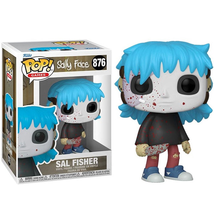 Funko Pop! Games Sally Face - (876) Sal Fisher Vinylfigur Spiele 9cm auf Lager
