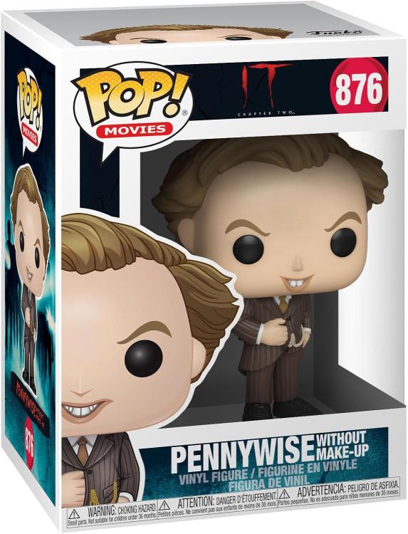 Funko Pop! Movies Es (876) Pennywise ohne Make-up Figur 9cm Horrorfilm