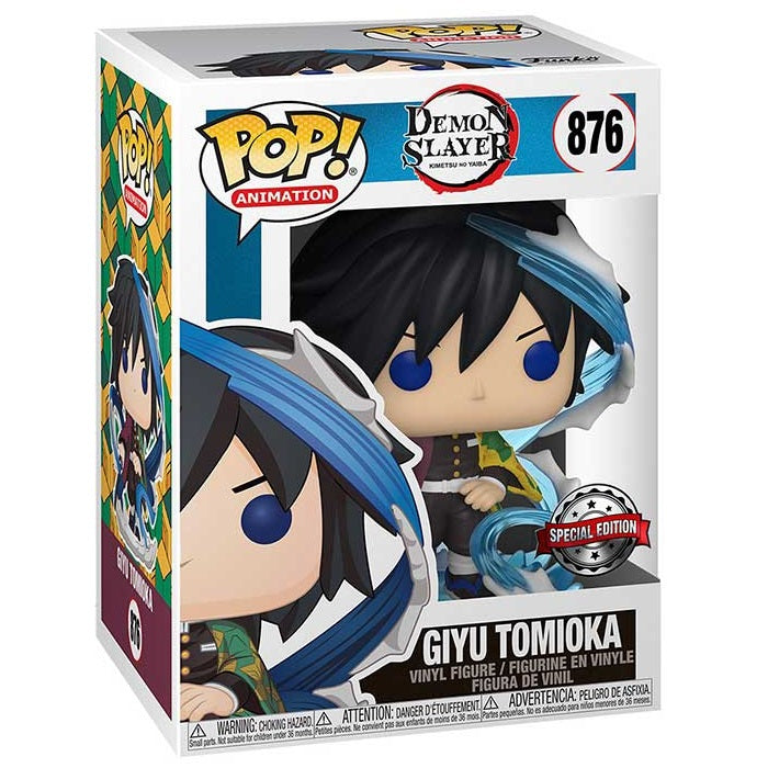 Funko Pop! Animation: Demon Slayer (876) Giyu Tomioka – Special Edition Figur